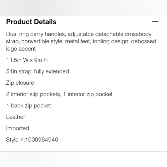 NWT Patricia Nash Lyon Tooled Leather Satchel with crossbody strap, Tan Multi - Picture 10 of 10